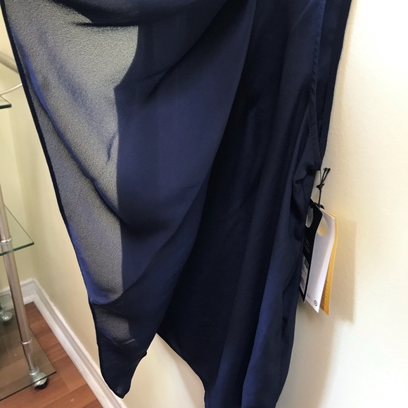 Phillip Lim NEW Flowy Ruffle Target Asymmetrical Blouse Shirt Top Sleeveless Tag - Picture 9 of 14